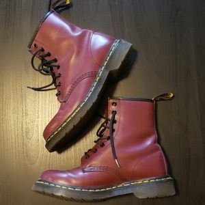 Dr. Marten's Burgundy Boots